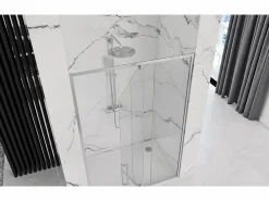 Puerta De La Ducha/Puerta De Ducha Rapid Swing 120 Chrome^Rea
