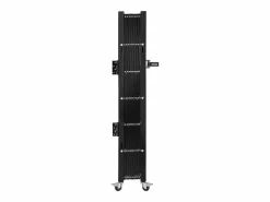 Puerta de Seguridad Plegable Individual SucceBuy, 18,5 cm de Alto x 21,5 cm de Ancho, Puerta Plegable Negro Outlet
