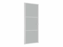 Puerta interior de vidrio y aluminio mate 83x201,5 cm ES222867^ Sale
