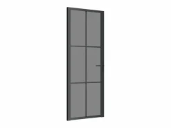 Puerta interior vidrio EGS y aluminio 76x201,5 cm ES528766^ Outlet