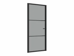 Puerta Con Marco|Puerta interior vidrio ESG y aluminio 93x201,5 cm ES613404
