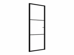 Puerta Con Marco|Puerta interior vidrio ESG y aluminio 76x201,5 cm ES780526