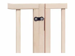 Puerta para perros plegable 6 paneles madera de álamo 480 cm^Clicnbuy Discount