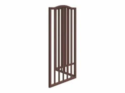 Clicnbuy Seguridad Para Mascotas|Puerta para perros plegable 3 paneles álamo marrón roble 150 cm