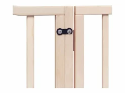 Puerta para perros plegable 10 paneles madera de álamo 800 cm^Clicnbuy Discount