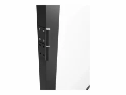 Puerta reversible de doble hoja - vidrio templado - 2 x Al 204 x An 93 cm - LOXTON^Vente-unique Hot