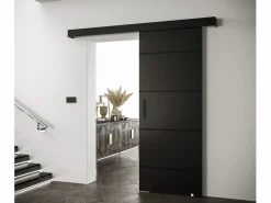 Abiks Möbel Puertas correderas Salwador IV 80x204 cm ( / / ) Negro Clearance