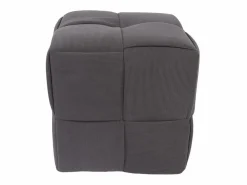 ADEC Accesorios De Almacenaje|Cesta|Puf Courdoruy diseño cuadrado 41x45x45 cm