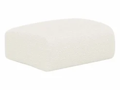 Maison Céphy Sofás Y Sillones|Puf de tela rizada estilo design POGNI de