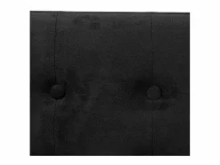 Atmosphera Puf Plegable Doble Lysandre Salón/Comedor, 76x38 cm Negro Hot