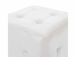 Reposapiés|Pufs 2 uds 30 x 30 x 30 cm Polipiel