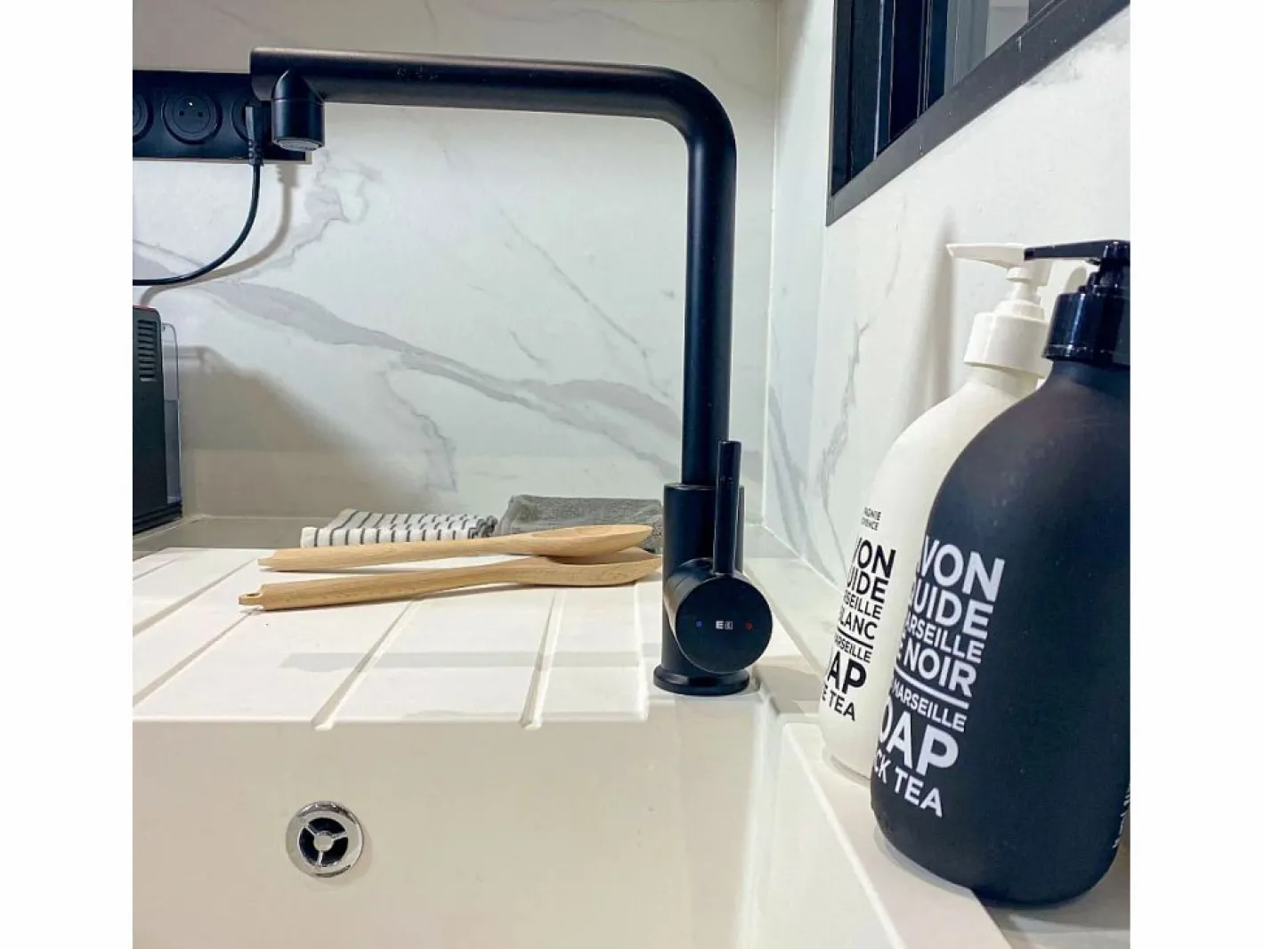 Essebagno Grifo De Cocina|Pure II mezclador para fregadero