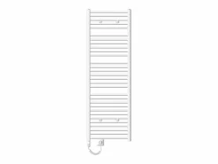 LuxeBath Radiador con resistencia eléctrica 900W, 600 x 1800 mm, , conexión lateral Blanco New