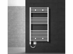 LuxeBath Radiador con resistencia eléctrica 900W, 750 x 1200 mm, , conexión lateral Blanco Sale