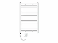 LuxeBath Toallero Eléctrico|Radiador de baño eléctrico Sahara 600x800 mm conexión lateral derecha