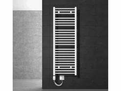 LuxeBath Toallero Eléctrico|Radiador de diseño eléctrico Sahara con resistencia de 900 W, 500 x 1500 mm, color