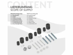 Radiador de panel antracita para baño 600x1000mm con conexión central universal^LuxeBath Hot