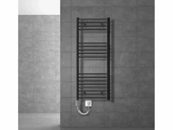 Radiador eléctrico con resistencia calefactora 900W, 500 x 1200 mm, antracita^LuxeBath Clearance