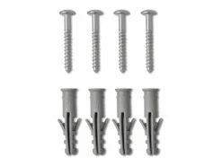 vidaxl Radiador toallero 480 x 480 mm conector lateral y central Blanco Hot