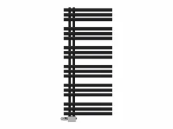 LuxeBath Radiador toallero de baño 60x140 cm calefactor mate estufa diseño panel Negro Clearance