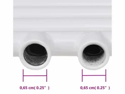 vidaxl Toallero Eléctrico|Radiador toallero de baño recto 500 x 764 mm