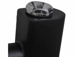 vidaxl Radiador toallero de baño curvo 500 x 1160 mm Negro Outlet