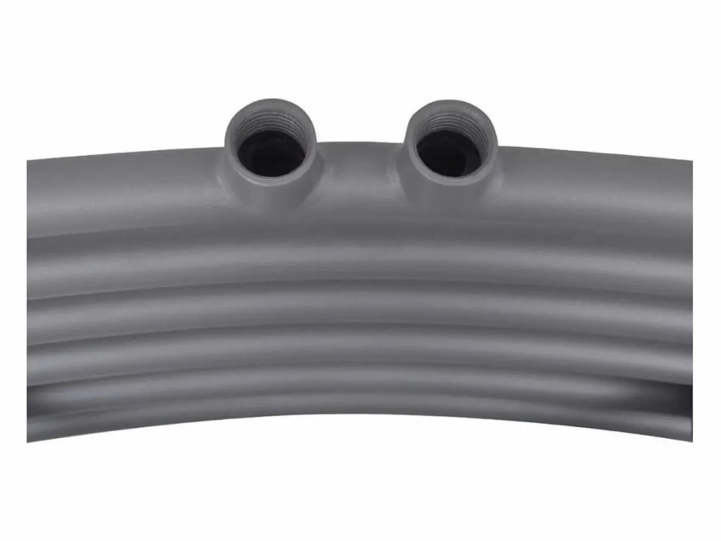 vidaxl Toallero Eléctrico|Radiador toallero de baño curvo 480x480 mm