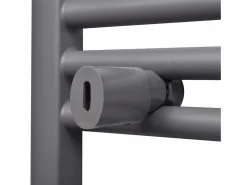 vidaxl Radiador toallero de baño recto 500 x 764 mm Gris Online