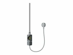 LuxeBath Toallero Eléctrico|Radiador toallero eléctrico antracita 500 x 1600 mm con elemento calefactor 900W