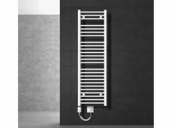 LuxeBath Toallero Eléctrico|Radiador toallero eléctrico con resistencia 1200W, 400 x 1500 mm, , recto