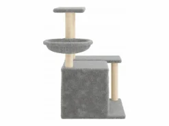 Rascador para gatos con postes de sisal claro 83 cm^Clicnbuy Outlet