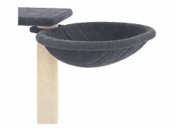 Rascador para gatos con postes oscuro 82 cm^Clicnbuy Outlet