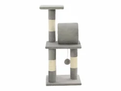 Clicnbuy Juego De Animales|Rascador para gatos con poste de sisal 65 cm