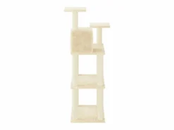 Clicnbuy Juego De Animales|Rascador para gatos con postes de sisal color 118,5 cm