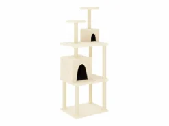 Rascador para gatos con postes de sisal color 167 cm^Clicnbuy New