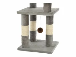Clicnbuy Rascador para gatos con postes de sisal 65 cm Gris Online