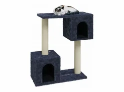 Clicnbuy Juego De Animales|Rascador para gatos con postes de sisal oscuro 60 cm