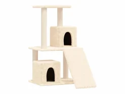 Rascador para gatos con postes de sisal color 82 cm^Clicnbuy New