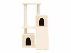 Rascador para gatos con postes de sisal color 82 cm^Clicnbuy New