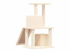 Rascador para gatos con postes de sisal color 82 cm^Clicnbuy New