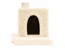 Rascador para gatos con postes de sisal color 82 cm^Clicnbuy New