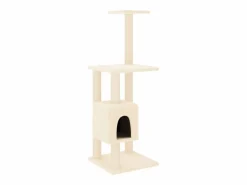 Rascador para gatos con postes de sisal color 104 cm^Clicnbuy Hot