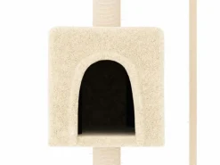 Rascador para gatos con postes de sisal color 104 cm^Clicnbuy Hot