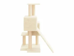 Clicnbuy Juego De Animales|Rascador para gatos con postes de sisal color 82 cm