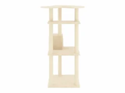 Rascador para gatos con postes de sisal color 123 cm^Clicnbuy Discount