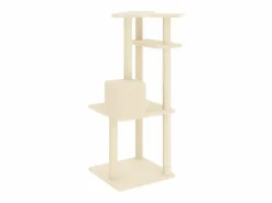 Rascador para gatos con postes de sisal color 123 cm^Clicnbuy Discount