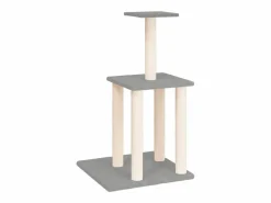 Rascador para gatos con postes de sisal claro 85,5 cm^Clicnbuy Outlet