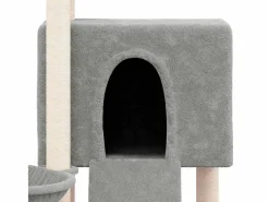Rascador para gatos con postes de sisal claro 96 cm^Clicnbuy Online