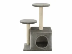 Clicnbuy Rascador para gatos con poste rascador de sisal 60 cm Gris Outlet