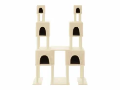 Clicnbuy Juego De Animales|Rascador para gatos con postes de sisal color 199 cm